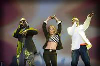 2007-09-12 - Black Eyed Peas från Hovet, Stockholm