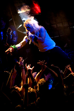 2007-10-18 - Crashdïet från Sticky Fingers, Göteborg