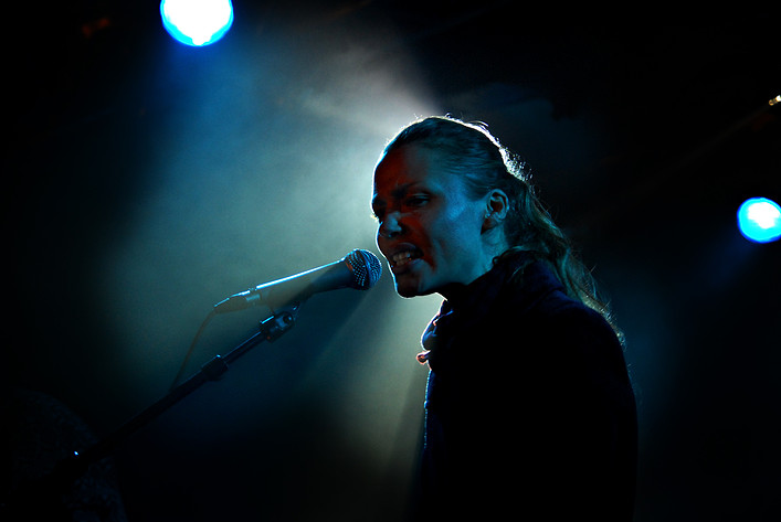 2007-10-23 - Fanny Risberg with Mattias Bärjed från Debaser Slussen, Stockholm