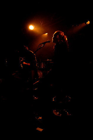 2007-10-23 - Fanny Risberg with Mattias Bärjed från Debaser Slussen, Stockholm