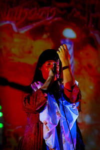 2007-11-11 - CocoRosie från Debaser Medis, Stockholm