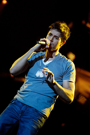 2007-11-20 - Enrique Iglesias från Hovet, Stockholm