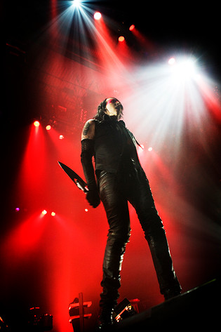 2007-12-16 - Marilyn Manson från Scandinavium, Göteborg