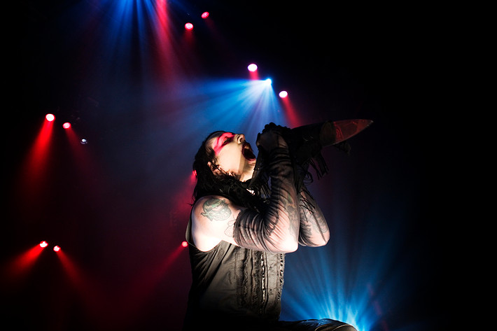 2007-12-16 - Marilyn Manson från Scandinavium, Göteborg