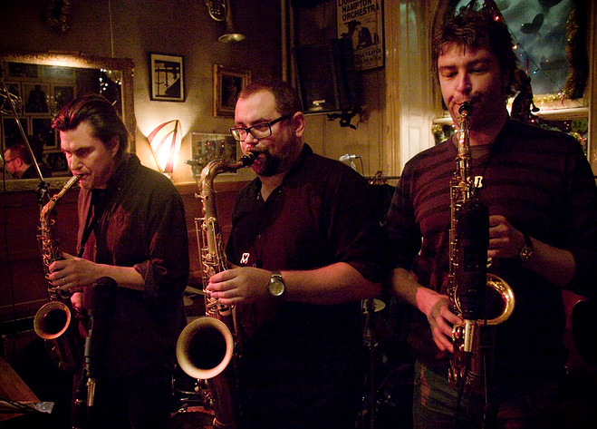 2008-01-13 - Benkt Stark Allstars från Glenn Miller Café, Stockholm