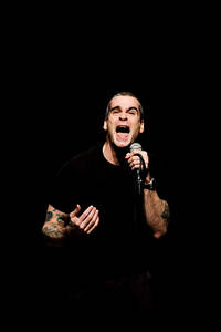 2008-01-14 - Henry Rollins från Rival, Stockholm