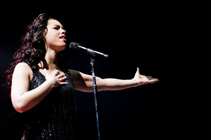 2008-03-07 - Alicia Keys från Hovet, Stockholm