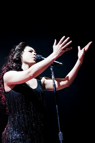 2008-03-07 - Alicia Keys från Hovet, Stockholm