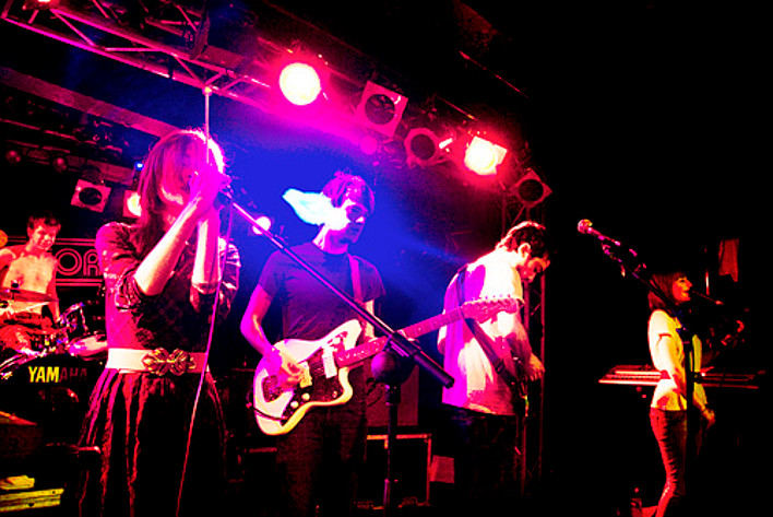 2008-03-28 - Los Campesinos! från Debaser Slussen, Stockholm