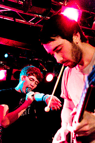 2008-03-28 - Los Campesinos! från Debaser Slussen, Stockholm