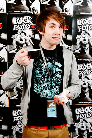 2008-04-05 - Rockfotostudion från Fairfest, Vänersborg