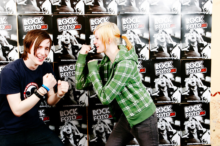 2008-04-05 - Rockfotostudion från Fairfest, Vänersborg