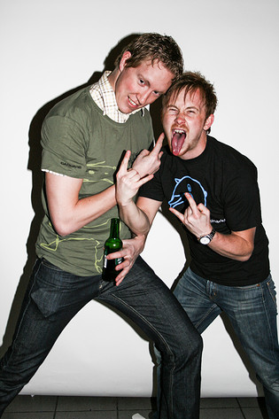 2008-04-18 - Rockfotostudion från Sivans Pub & Cafe, Växjö