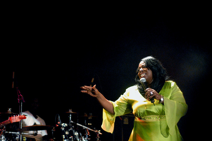 2008-04-24 - Angie Stone från Trädgår'n, Göteborg