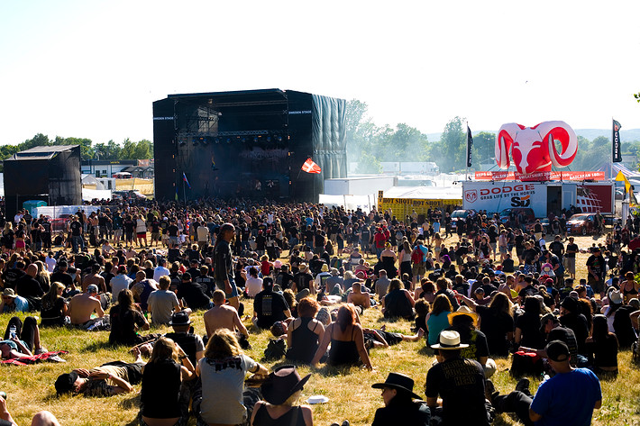 2008-06-04 - Områdesbilder från Sweden Rock Festival, Sölvesborg