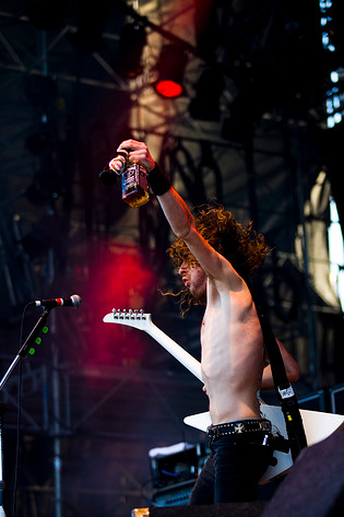 2008-06-04 - Airbourne från Sweden Rock Festival, Sölvesborg