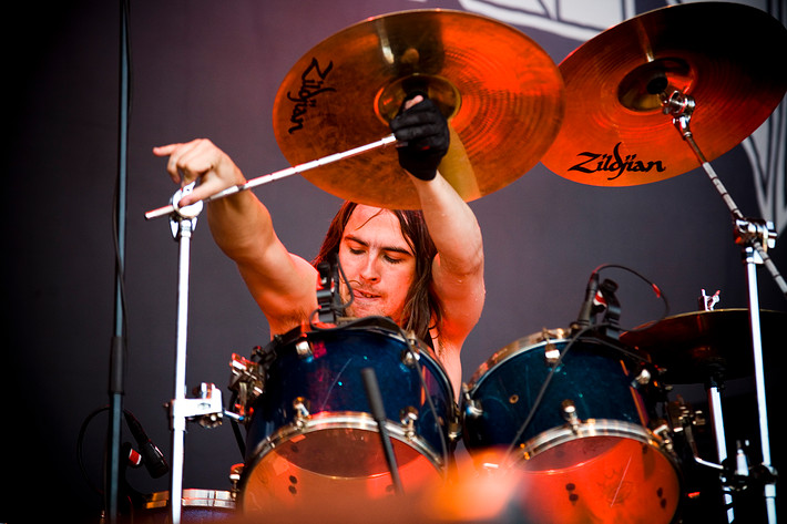 2008-06-04 - Airbourne från Sweden Rock Festival, Sölvesborg