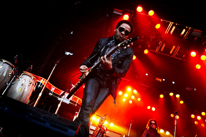 2008-06-04 - Lenny Kravitz från Sofiero, Helsingborg