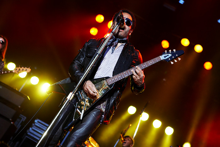 2008-06-04 - Lenny Kravitz från Sofiero, Helsingborg