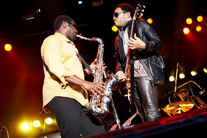 2008-06-04 - Lenny Kravitz från Sofiero, Helsingborg