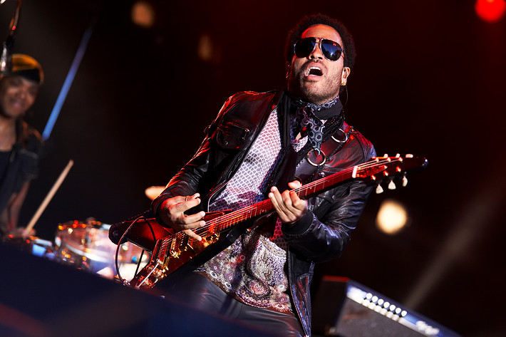 2008-06-04 - Lenny Kravitz från Sofiero, Helsingborg
