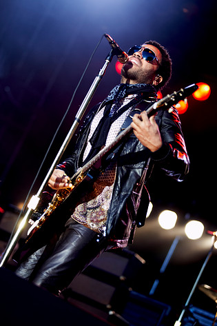 2008-06-04 - Lenny Kravitz från Sofiero, Helsingborg