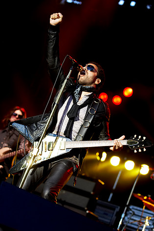 2008-06-04 - Lenny Kravitz från Sofiero, Helsingborg