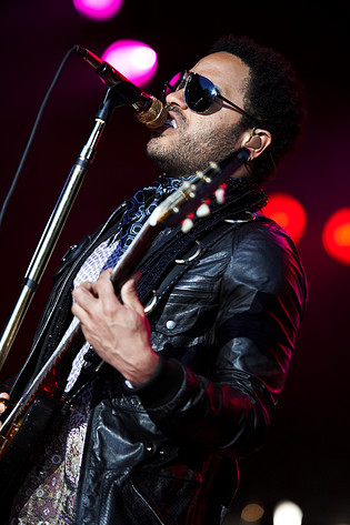 2008-06-04 - Lenny Kravitz från Sofiero, Helsingborg