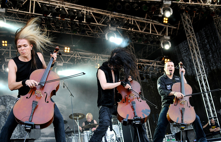 2008-06-07 - Apocalyptica från Sweden Rock Festival, Sölvesborg