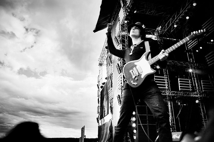 2008-06-12 - Babyshambles från Hultsfredsfestivalen, Hultsfred