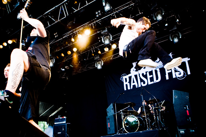 2008-06-13 - Raised Fist från Hultsfredsfestivalen, Hultsfred