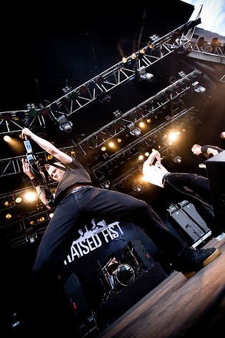 2008-06-13 - Raised Fist från Hultsfredsfestivalen, Hultsfred