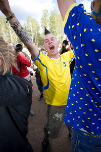 2008-06-14 - EM Sverige - Spanien  från Hultsfredsfestivalen, Hultsfred