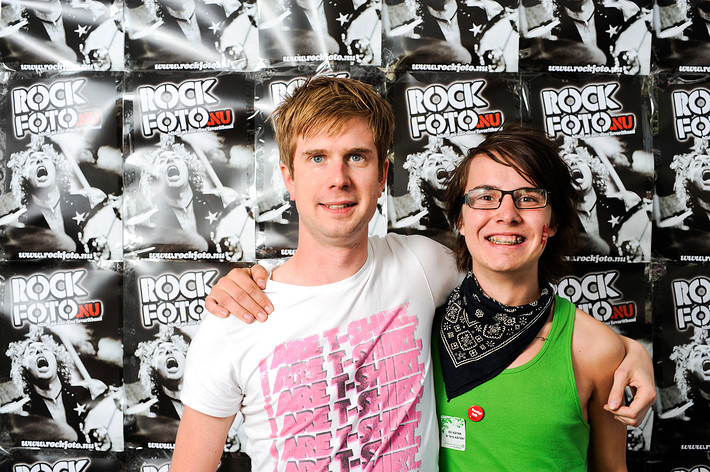 2008-06-26 - Rockfotostudion från Peace & Love, Borlänge