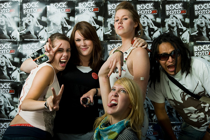 2008-06-26 - Rockfotostudion från Peace & Love, Borlänge