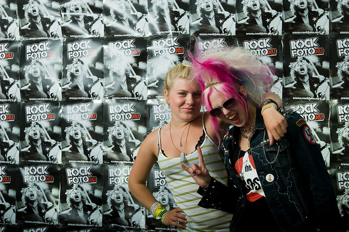 2008-06-26 - Rockfotostudion från Peace & Love, Borlänge
