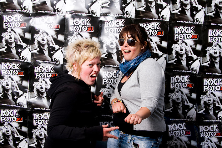 2008-06-26 - Rockfotostudion från Peace & Love, Borlänge