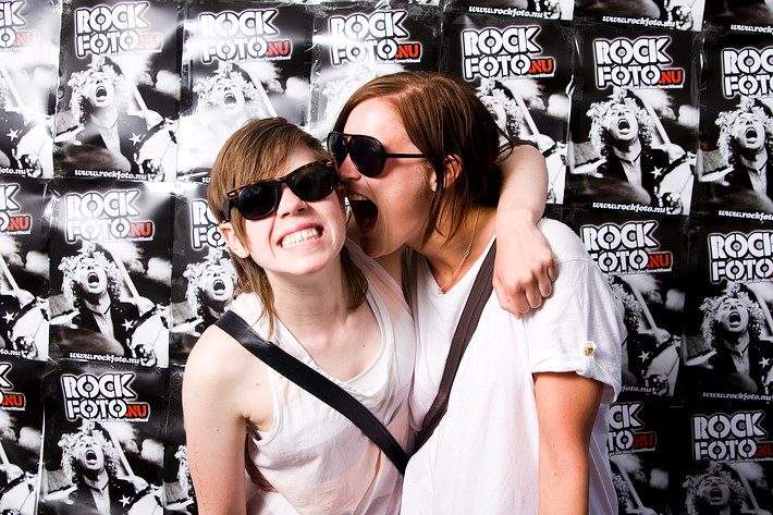 2008-06-26 - Rockfotostudion från Peace & Love, Borlänge