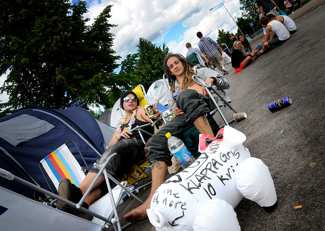 2008-06-26 - Områdesbilder från Peace & Love, Borlänge