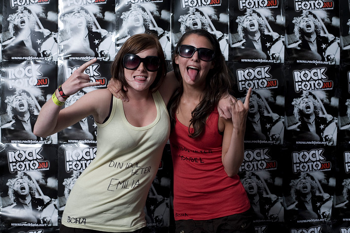 2008-06-26 - Rockfotostudion från Peace & Love, Borlänge