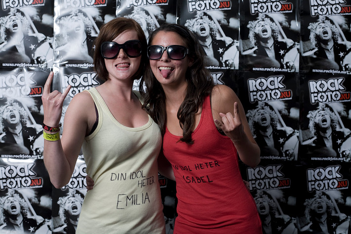 2008-06-26 - Rockfotostudion från Peace & Love, Borlänge