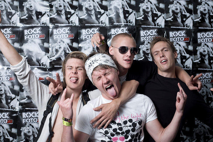 2008-06-26 - Rockfotostudion från Peace & Love, Borlänge