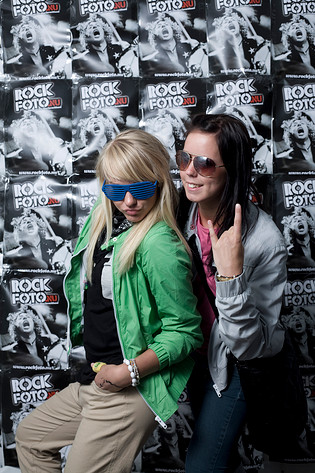 2008-06-26 - Rockfotostudion från Peace & Love, Borlänge