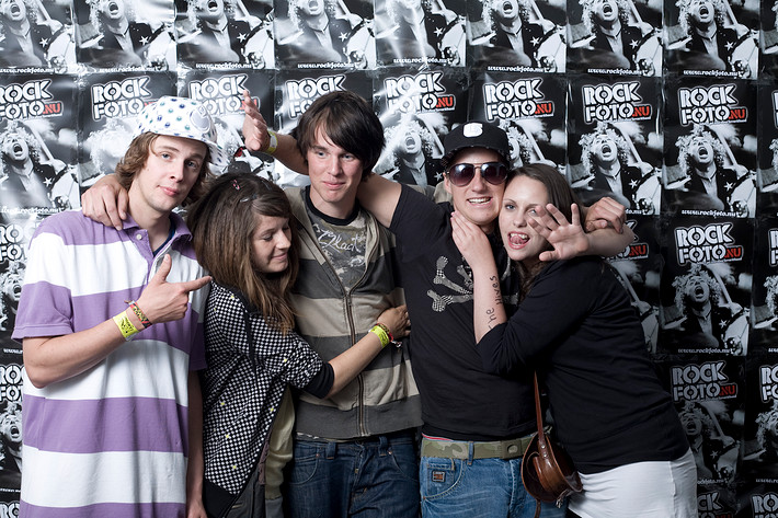 2008-06-26 - Rockfotostudion från Peace & Love, Borlänge