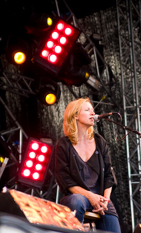 2008-06-27 - Mikael Wiehe och Ebba Forsberg från Peace & Love, Borlänge