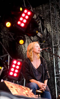 2008-06-27 - Mikael Wiehe och Ebba Forsberg från Peace & Love, Borlänge