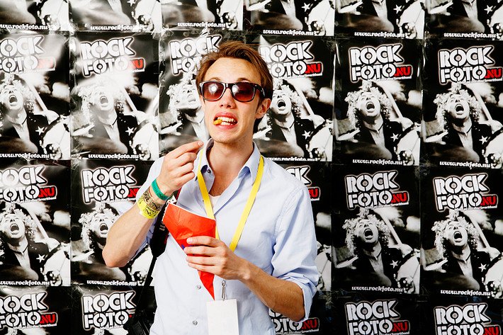 2008-06-27 - Rockfotostudion från Peace & Love, Borlänge