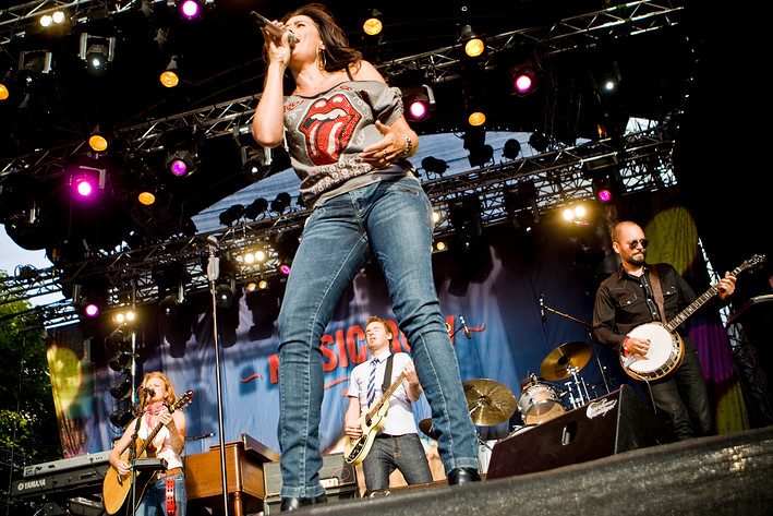 2008-06-27 - Jill Johnson från Peace & Love, Borlänge