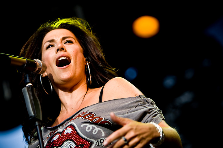 2008-06-27 - Jill Johnson från Peace & Love, Borlänge