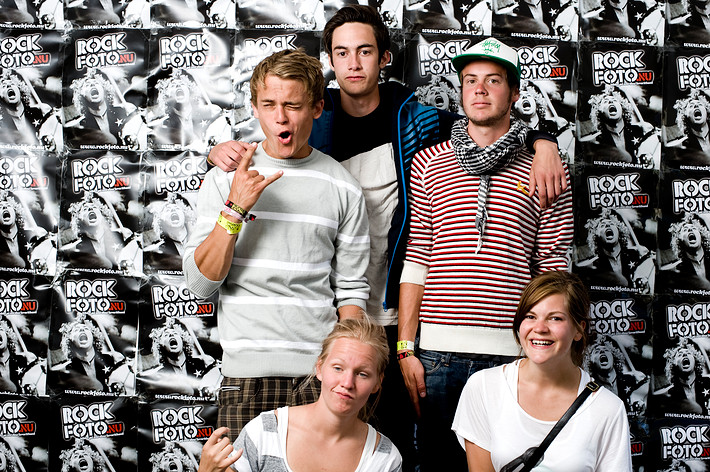2008-06-27 - Rockfotostudion från Peace & Love, Borlänge